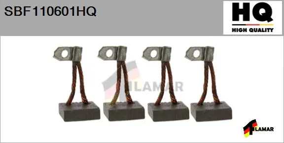 Carbon Brush, starter (SBF110601HQ)