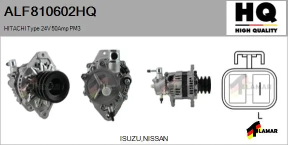 Alternator (ALF810602HQ)