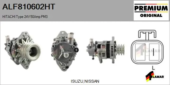 Alternator (ALF810602HT)