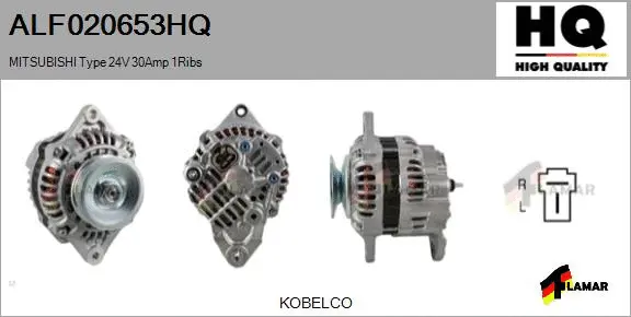 Alternator (ALF020653HQ)