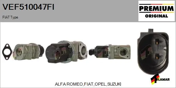 EGR Valve (VEF510047FI)
