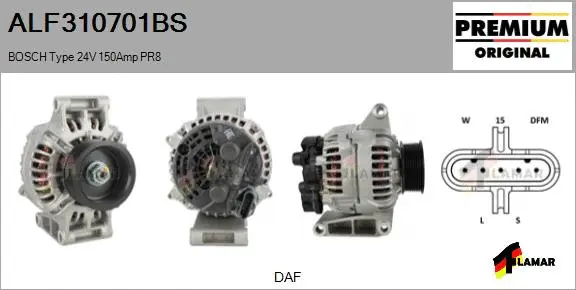 Alternator (ALF310701BS)