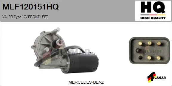 Wiper Motor (MLF120151HQ)