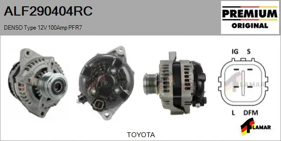 Alternator (ALF290404RC)