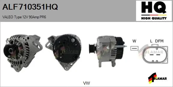 Alternator (ALF710351HQ)