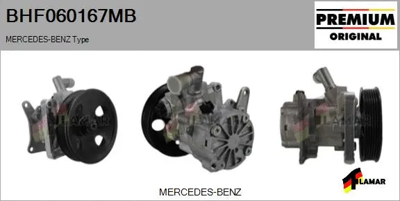 Hydraulic Pump, steering (BHF060167MB)