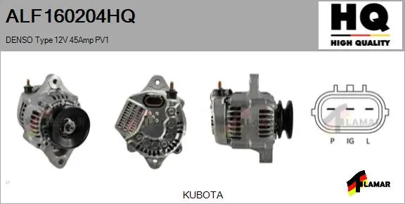 Alternator (ALF160204HQ)