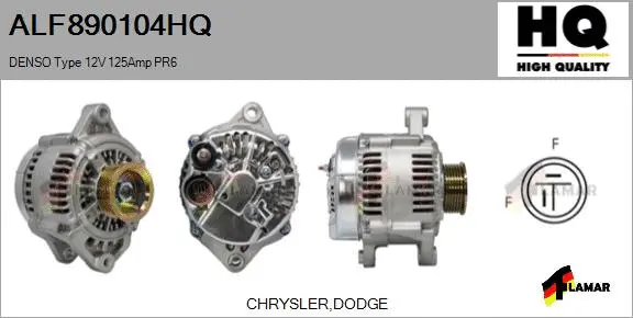 Alternator (ALF890104HQ)