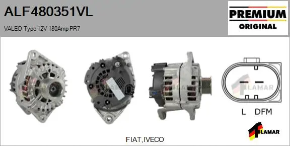 Alternator (ALF480351VL)