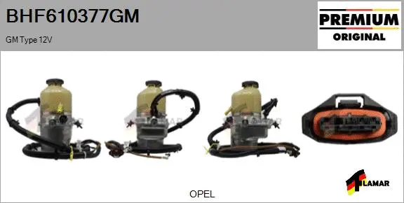 Hydraulic Pump, steering (BHF610377GM)