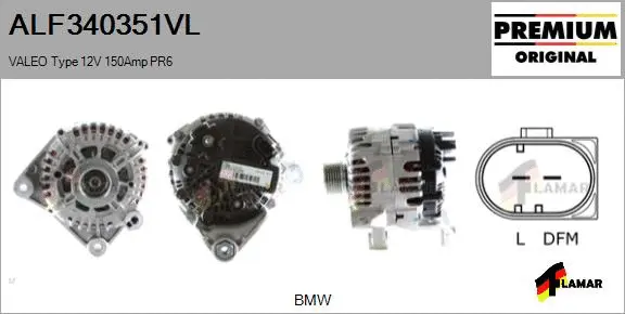 Alternator (ALF340351VL)
