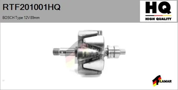 Rotor, alternator (RTF201001HQ)