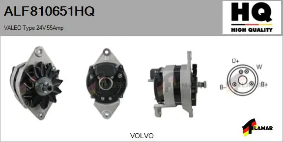 Alternator (ALF810651HQ)