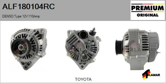 Alternator (ALF180104RC)