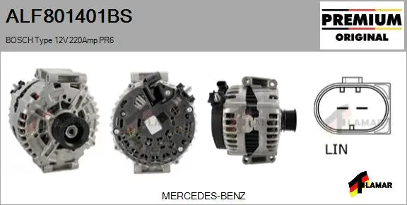 Alternator (ALF801401BS)