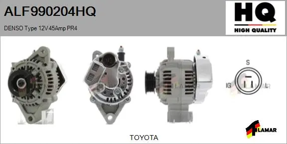 Alternator (ALF990204HQ)