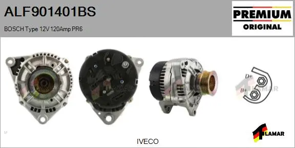 Alternator (ALF901401BS)