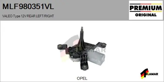 Wiper Motor (MLF980351VL)