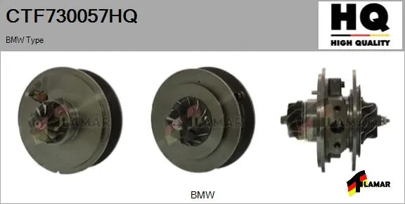 Core assembly, turbocharger (CTF730057HQ)