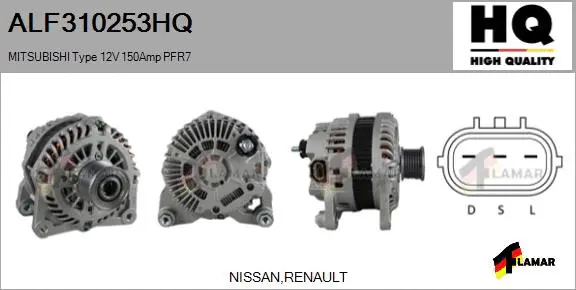 Alternator (ALF310253HQ)