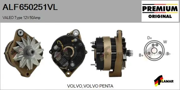 Alternator (ALF650251VL)