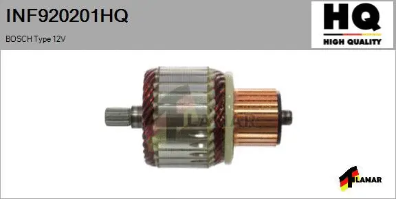Armature, starter (INF920201HQ)