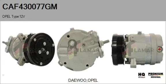 Compressor, air conditioning (CAF430077GM)