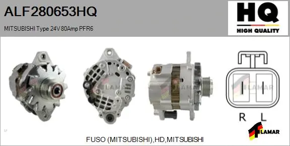 Alternator (ALF280653HQ)