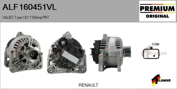 Alternator (ALF160451VL)