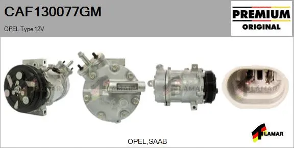 Compressor, air conditioning (CAF130077GM)