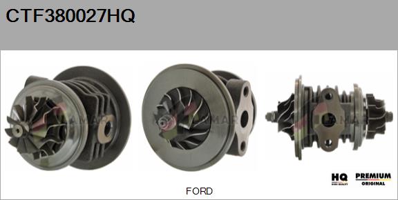 Core assembly, turbocharger (CTF380027HQ)