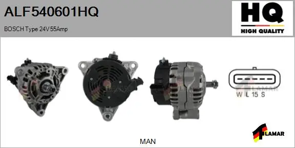 Alternator (ALF540601HQ)