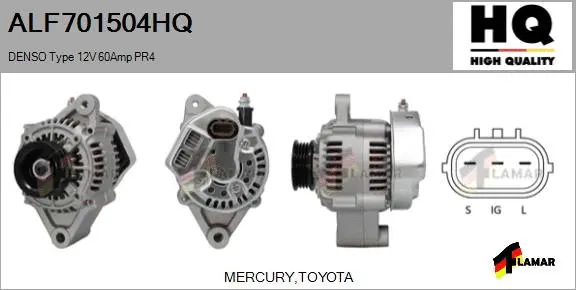 Alternator (ALF701504HQ)