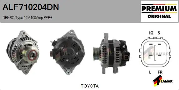 Alternator (ALF710204DN)