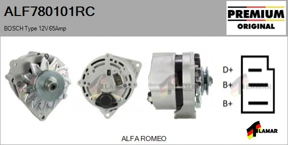 Alternator (ALF780101RC)
