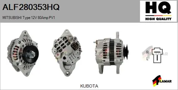 Alternator (ALF280353HQ)