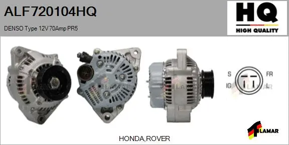 Alternator (ALF720104HQ)