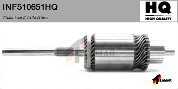 Armature, starter (INF510651HQ)