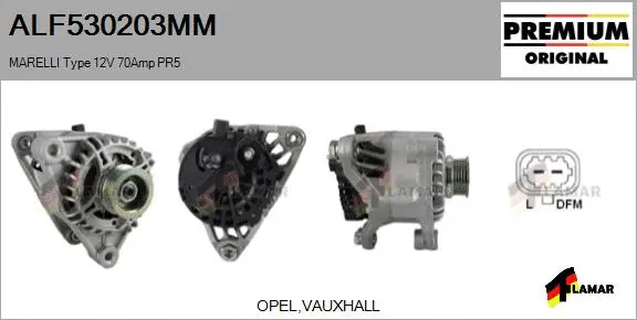 Alternator (ALF530203MM)