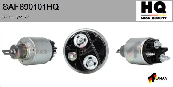 Solenoid Switch, starter (SAF890101HQ)