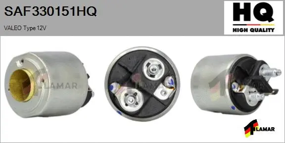 Solenoid Switch, starter (SAF330151HQ)