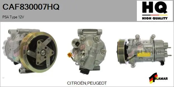 Compressor, air conditioning (CAF830007HQ)