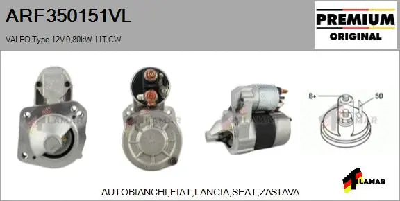 Starter (ARF350151VL)