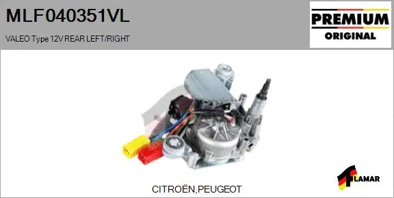 Wiper Motor (MLF040351VL)