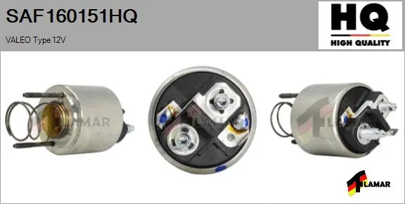 Solenoid Switch, starter (SAF160151HQ)