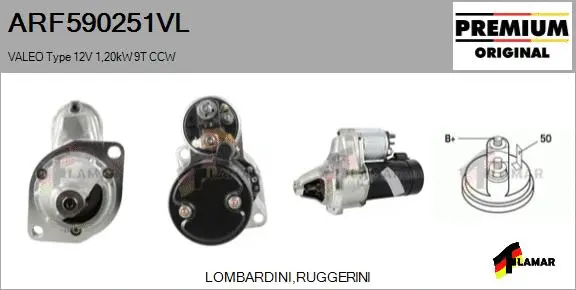 Starter (ARF590251VL)