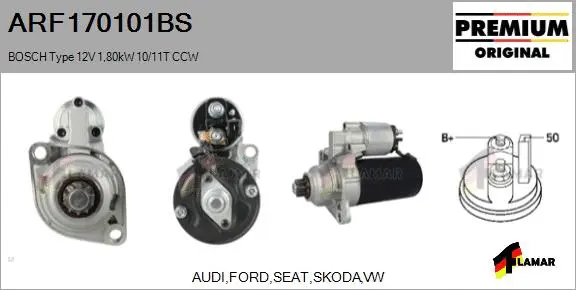 Starter (ARF170101BS)