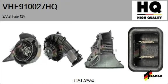 Interior Blower (VHF910027HQ)