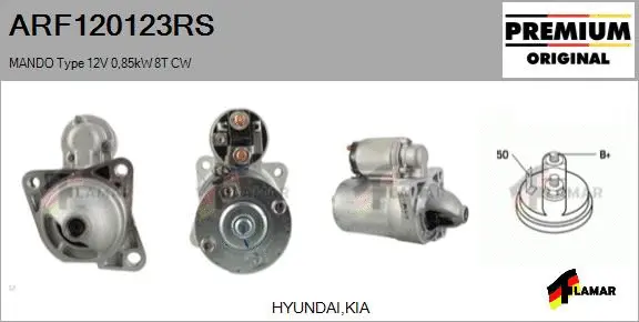Starter (ARF120123RS)