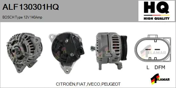 Alternator (ALF130301HQ)